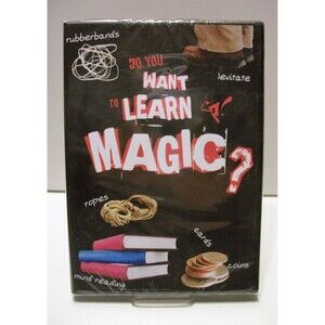 Do You Want To Learn Magic? DVD by Rob Stiff New & Sealed!